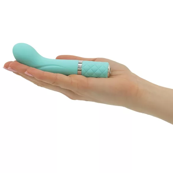 Pillow Talk Racy - G-spot vibrator - oplaadbaar, smal - turquoise