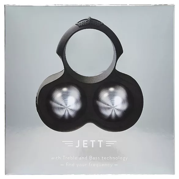 HOT Octopuss JETT - penistopje vibrator - 2 motoren - zwart