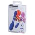 BeauMents Flexxio - Duo Vibrator met 2 motoren (blauw)