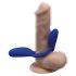 BeauMents Flexxio - Duo Vibrator met 2 motoren (blauw)