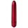 Scarlet Velvet - mini lipstick vibrator (10 ritmes) - rood