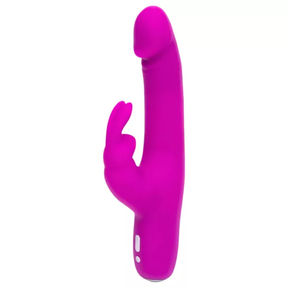Happyrabbit - Realistische rabbit vibrator met clitorisstimulator - oplaadbaar