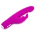 Happyrabbit - Realistische rabbit vibrator met clitorisstimulator - oplaadbaar
