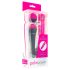 PalmPower Wand - massagestamper met powerbank (roze-grijs)