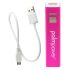PalmPower Wand - Massagevibrator met powerbank (roze-grijs)
