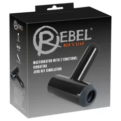   Rebel - automatische masturbator - vibrerend en op en neer bewegend - zwart