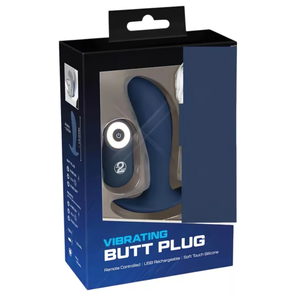 You2Toys - Vibrerende buttplug - oplaadbaar met afstandsbediening