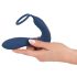 You2Toys Prostaat Plug - anale vibrator met penisring (blauw)