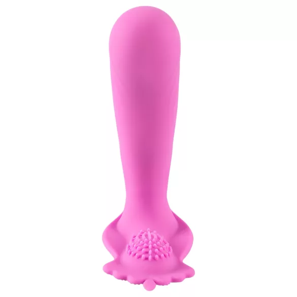SMILE - op afstand bestuurbare G-spot vibrator slip - oplaadbaar - roze