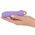 Cuties Mini Violet - oplaadbare silicone staafvibrator (paars)