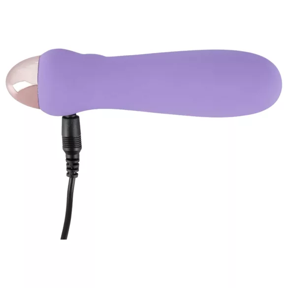 You2Toys - Cuties Mini Purple - oplaadbare siliconen staafvibrator (paars)