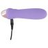 Cuties Mini Violet - oplaadbare silicone staafvibrator (paars)