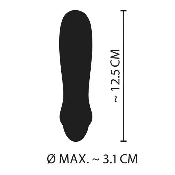 You2Toys - Cuties Mini Purple - oplaadbare siliconen staafvibrator (paars)