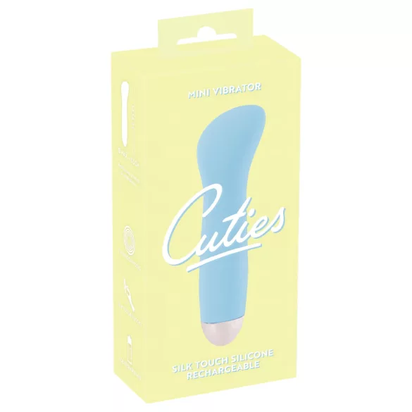You2Toys - Cuties Mini Blue - oplaadbare G-spot vibrator (turkoois)