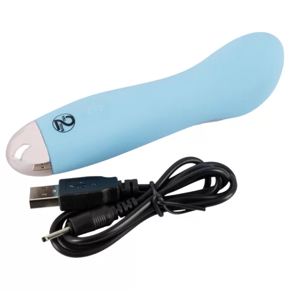 You2Toys - Cuties Mini Blue - oplaadbare G-spot vibrator (turkoois)