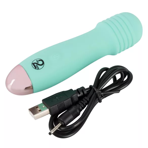 Cuties Mini Wand - mini vibrator - oplaadbaar - groen