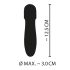 Cuties Mini Wand - Oplaadbare mini vibrator (groen)