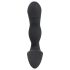 Rebel - Oplaadbare Prostaat Vibrator met Penis (Zwart)