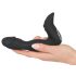 Rebel - Oplaadbare Prostaat Vibrator met Penis (Zwart)