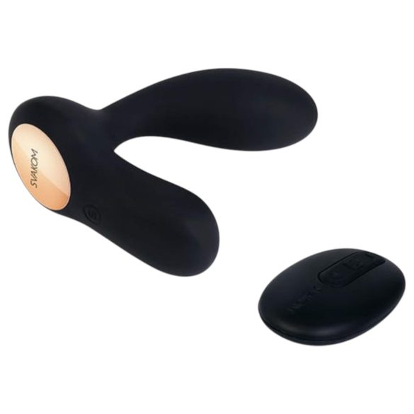 Svakom Vick - waterdichte prostaat- en G-spot vibrator (zwart)