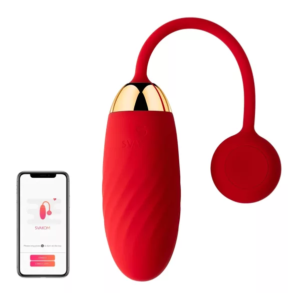 Svakom Ella - vibrerend eitje - draadloos - rood