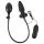 You2Toys - opblaasbare anale verdeler vibrator (zwart)