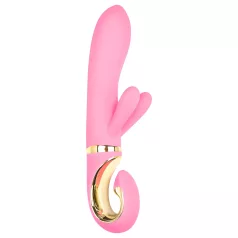   G-Vibe GRabbit - G-spot vibrator - oplaadbaar, 3 motoren - siliconen, roze