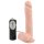 Medical Thrusting - zuignap-draaiende stootvibrator (natuurlijk)