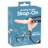 You2Toys - Strap-On - Draagbare Dubbele Vibrator (Natuurlijk)