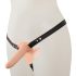 You2Toys - Strap-On - Draagbare Dubbele Vibrator (Natuurlijk)