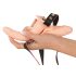 You2Toys - Strap-On - Draagbare Dubbele Vibrator (Natuurlijk)
