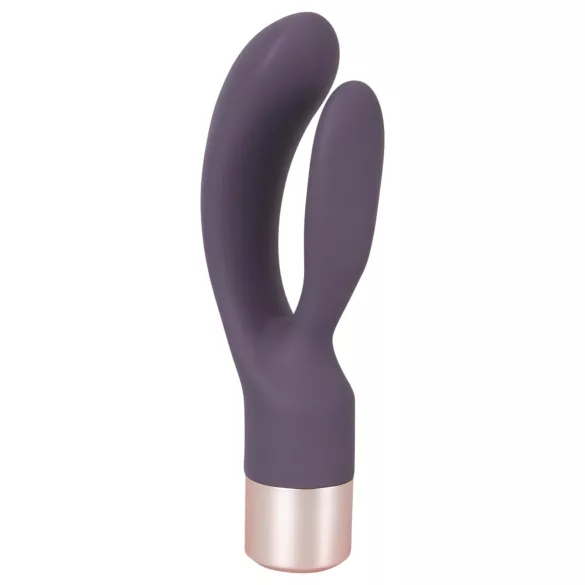 You2Toys - Vibrator met clitorisstimulator - oplaadbaar - paars