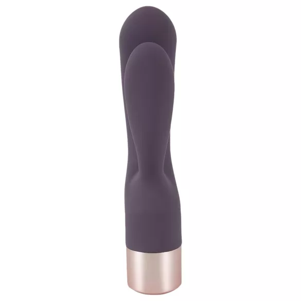 You2Toys - Vibrator met clitorisstimulator - oplaadbaar - paars