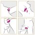 Couples Choice - oplaadbare mini vibratormassager (roze)