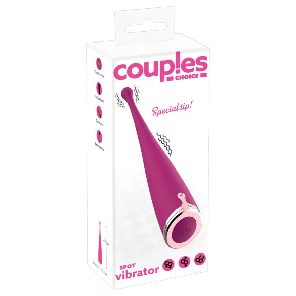 Couples Choice - clitoris vibrator - oplaadbaar - roze
