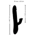 Smile Pearl - vibrator met parels - stootfunctie - paars