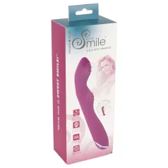 SMILE - flexibele A- en G-spot vibrator - siliconen - roze