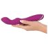 SMILE - Flexibele A- en G-spot vibrator (roze)