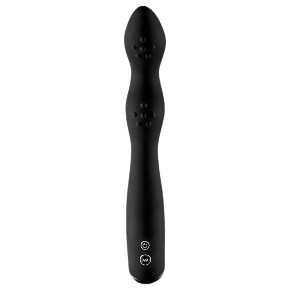 Rebel P-Spot - 2 motorige prostaat vibrator (zwart)