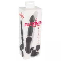   You2Toys - seksspeelgoed machine - oplaadbare stoot vibrator - zwart
