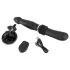 You2Toys - seksspeelgoed machine - oplaadbare stoot vibrator - zwart