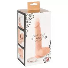 You2Toys - stootende vibrator - realistisch - huidskleur