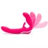 Happyrabbit - draagloze strap-on vibrator - roze
