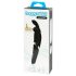 Happyrabbit Wand - oplaadbare masseervibrator (zwart)