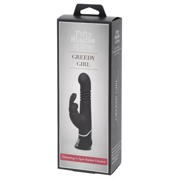 Fifty Shades of Grey Greedy Girl - stoot vibrator - zwart