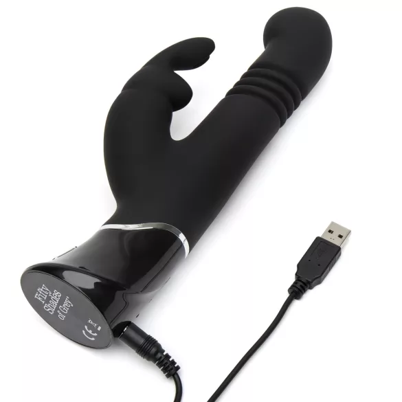 Fifty Shades of Grey Greedy Girl - stoot vibrator - zwart