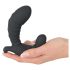 You2Toys - op afstand bestuurbare opblaasbare vibrator (zwart)