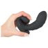 You2Toys - op afstand bestuurbare opblaasbare vibrator (zwart)