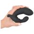You2Toys - op afstand bestuurbare opblaasbare vibrator (zwart)