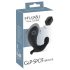 You2Toys - op afstand bestuurbare opblaasbare vibrator (zwart)